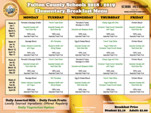 Elementary Schools Table