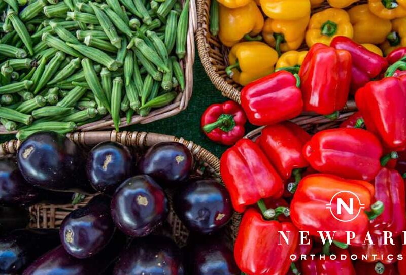 assortment of vegetables in baskets