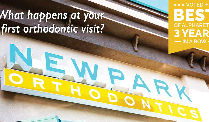 newpark orthodontics sign ad 2