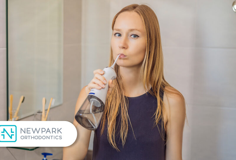 Use a waterpik or another water irrigator to maintain good oral hygiene during your treatment.